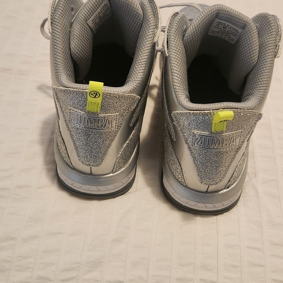Zumba Fitness Silver Athletic Shoes - Picture 2 of 4